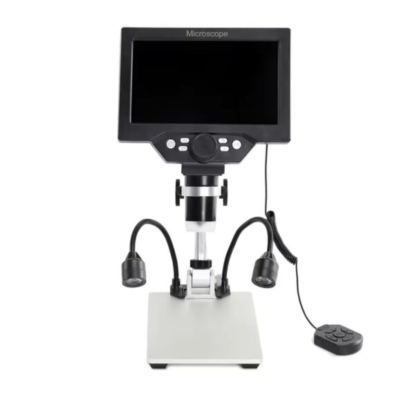 B1200 Digital Microscope 12MP 1-1200X Microscope Digital Electronic Microscopio For Soldering Continuous Amplification Magnifier