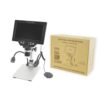B1200 Digital Microscope 12MP 1-1200X Microscope Digital Electronic Microscopio For Soldering Continuous Amplification Magnifier