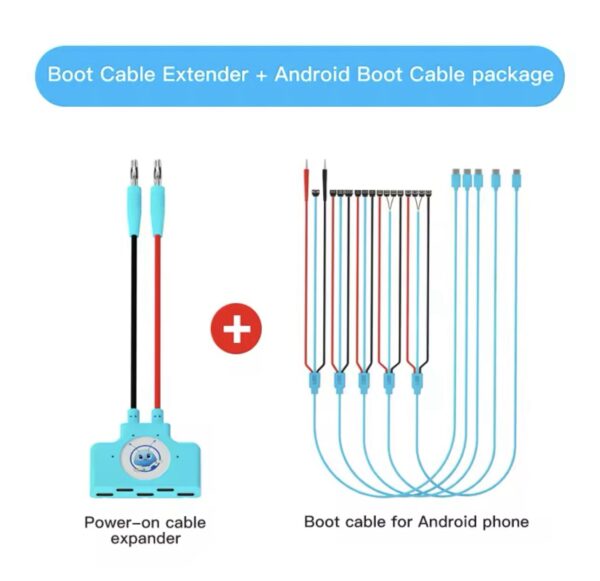 MaAnt KJ-03 Boot Cable Power on Extender for Android iPhone 6 - 14 Pro Max iPhone DC Power Boot Cable Repair Hand Tools