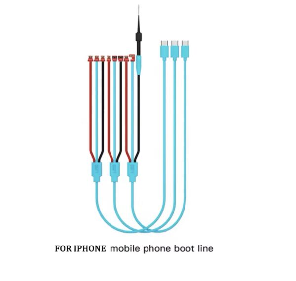 MaAnt KJ-03 Boot Cable Power on Extender for Android iPhone 6 - 14 Pro Max iPhone DC Power Boot Cable Repair Hand Tools