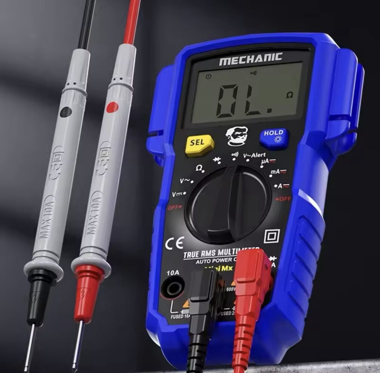 Best 1 MECHANIC Mini MX Multimeter Intelligent Anti-burn NCV ...