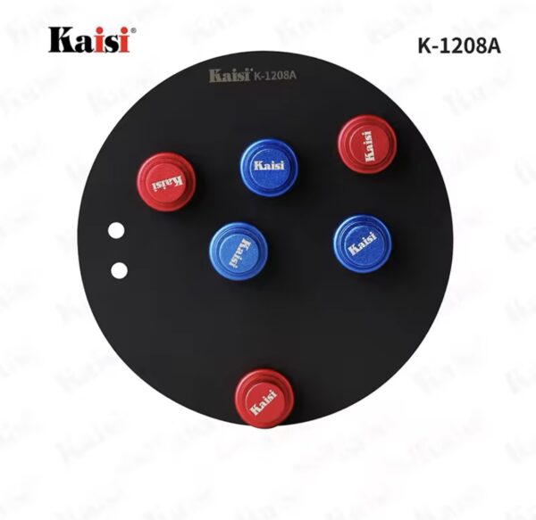 Kaisi K-1208A Magnetic PCB Holder Mobile Phone Repairs Tools With 6Pcs Magnetic Absorption Cellphone Motherboar