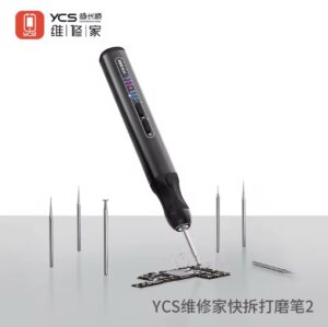YCS 2nd Polishing Pen for Mobile Phone Maintenance Portable Stepless Speed Control IC Chip Frame Polishing Disassembly Tool