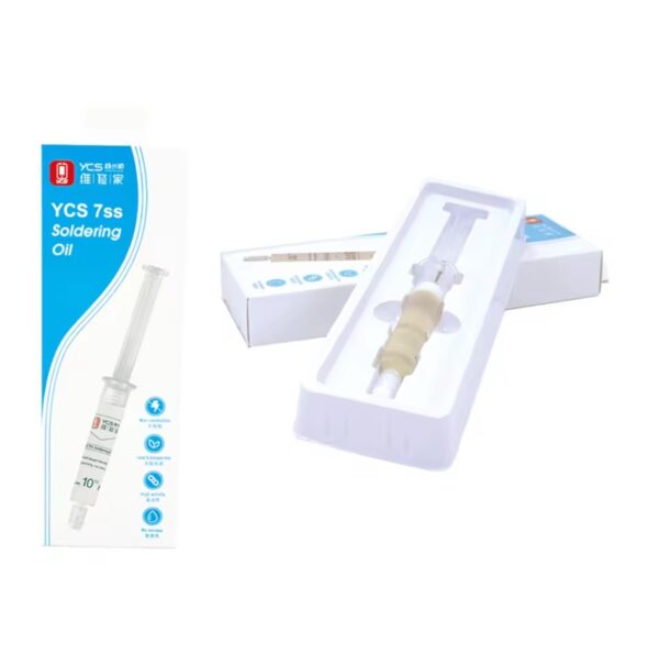 YCS-7SS zero-conductive flux oil non-conductive halogen-free lead-free flux for mobile phone and computer BGA chips