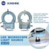 Sunshine SS-033 LED Microscope White Light Source Single Cylinder Binocular Stereo Microscope Ring Lamp For Stereo Microscope