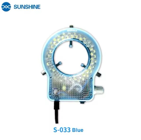 Sunshine SS-033 LED Microscope White Light Source Single Cylinder Binocular Stereo Microscope Ring Lamp For Stereo Microscope