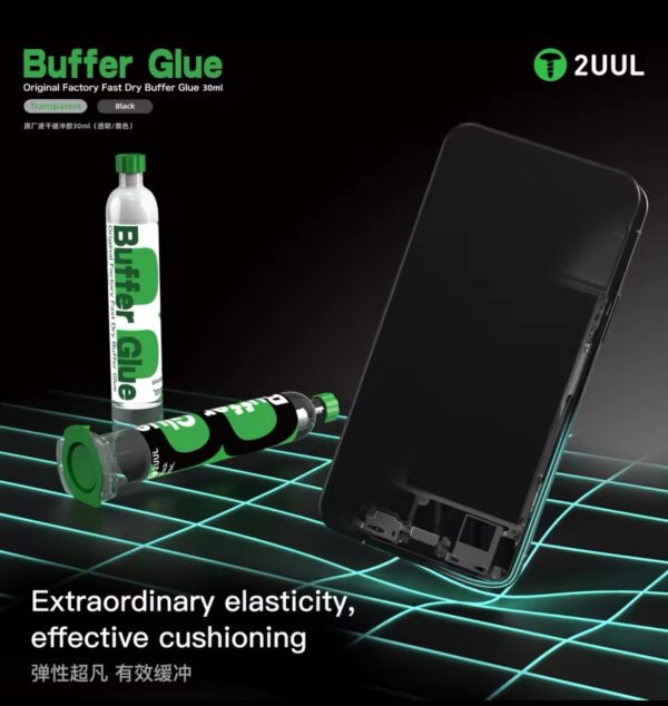 2UUL GL01 Buffer Glue 30ml Transparent fast dry for Mobile Phone Middle Frame Back Cover Paste