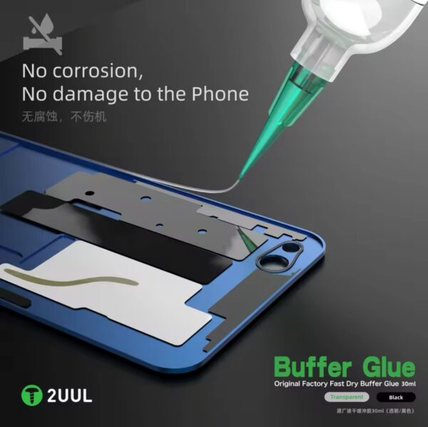 2UUL GL01 Buffer Glue 30ml Transparent fast dry for Mobile Phone Middle Frame Back Cover Paste