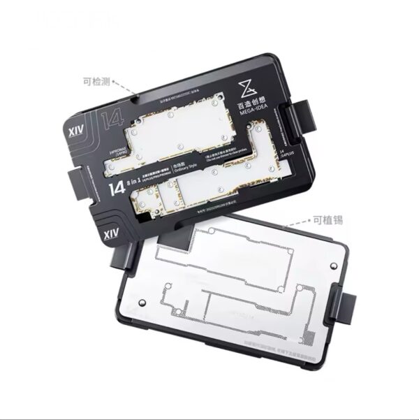 QIANLI MEGA-IEDA iSocket Testing MainBoard Layered Frame/Support Motherboard 14 Series/For All iphone 14 models motherboards