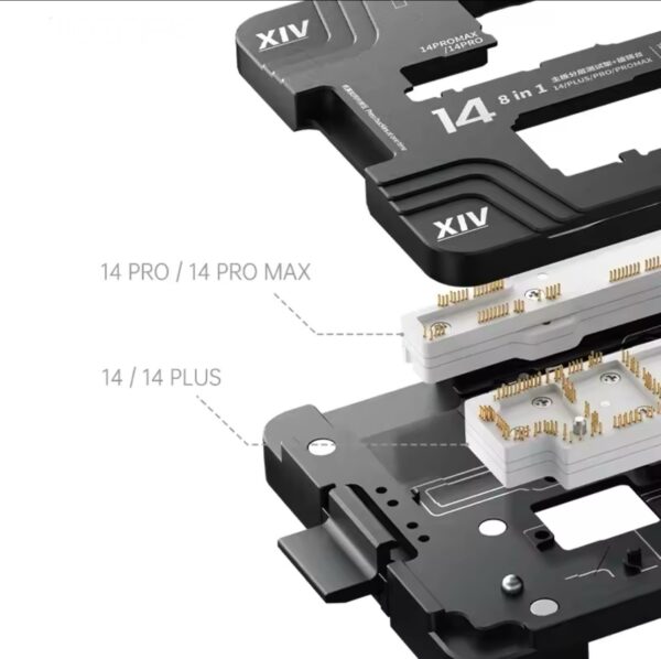 QIANLI MEGA-IEDA iSocket Testing MainBoard Layered Frame/Support Motherboard 14 Series/For All iphone 14 models motherboards