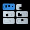 MiJing Z20 Pro For iPhone X-16 PRO MAX Magnetic Fixture Motherboard Middle Frame BGA Reballing Stencil Platform Soldering Kits