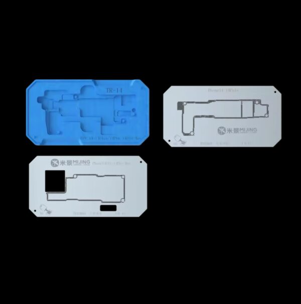MiJing Z20 Pro For iPhone X-16 PRO MAX Magnetic Fixture Motherboard Middle Frame BGA Reballing Stencil Platform Soldering Kits