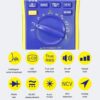 MECHANIC V90C High Precision Digital Display Voice AC DC Voltage Current Resistance Measurement Multimeter