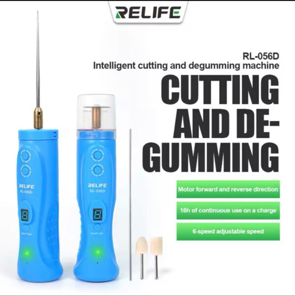 RELIFE RL-056D OCA Phone LCD Screen Degumming Remover Glue Tool Set Adjustable Speed