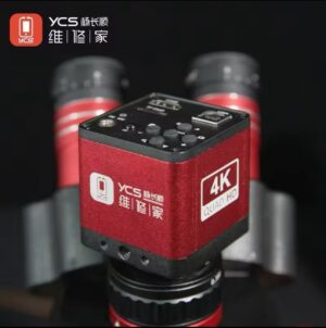YCS Industrial Microscope Camera 4K Red High Pixel Camera Microscope FOR Trinocular Stereo Microscope