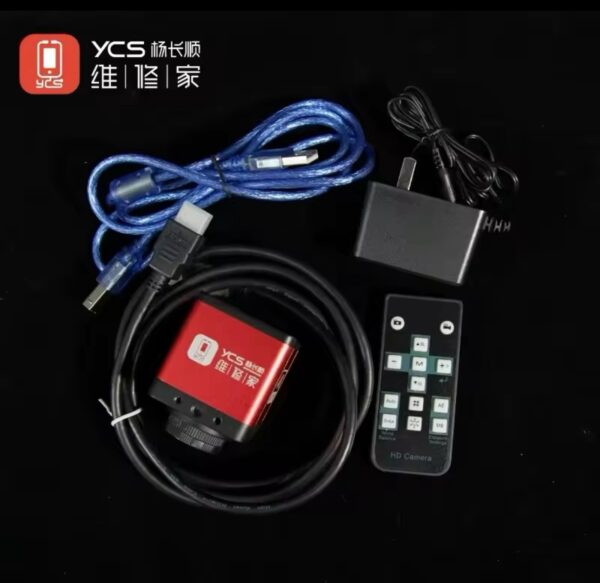 YCS Industrial Microscope Camera 4K Red High Pixel Camera Microscope FOR Trinocular Stereo Microscope