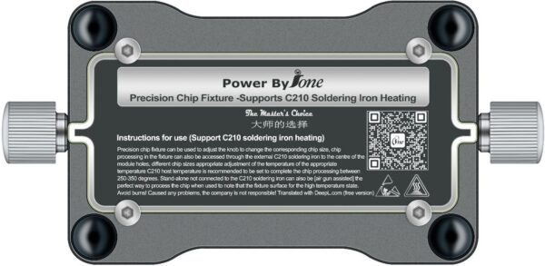 iONE i-Fixture Mini ic holder Support C210 iron handle for heating