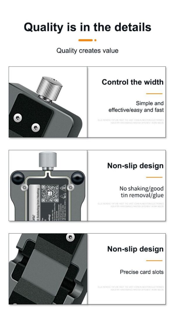 iONE i-Fixture Mini ic holder Support C210 iron handle for heating