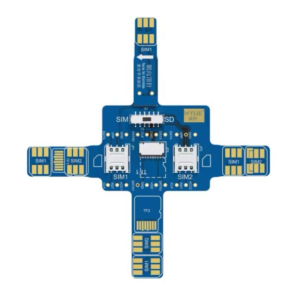 WYLIE SIM Smartphone Signal Universal Test Board Single and Dual Card Detection SD Card Detection For IPHONE Android Repair Tool