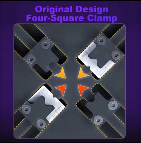 Mechanic Special-Shaped-X Fixture 360° Multi Angle Adjustment Clamp Universal For PCB Board IC Chip Repair Soldering Platform