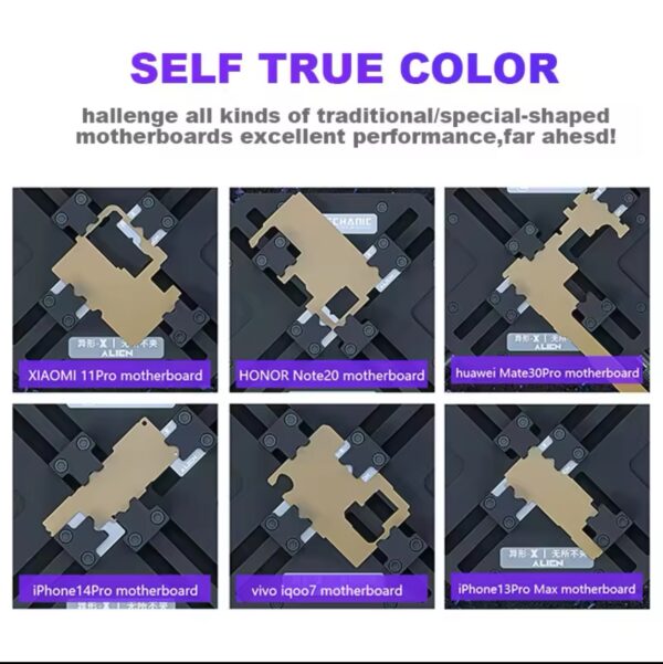 Mechanic Special-Shaped-X Fixture 360° Multi Angle Adjustment Clamp Universal For PCB Board IC Chip Repair Soldering Platform