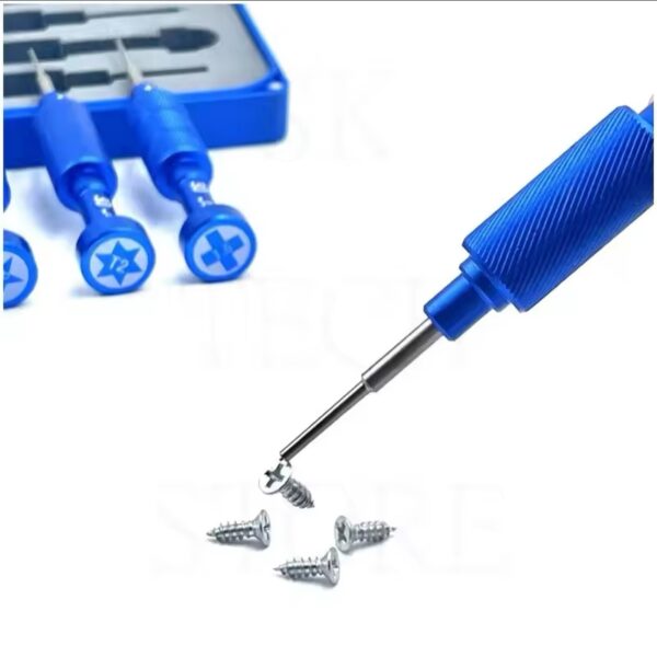 Screwdriver SW-8168 3D Strong Megnetic 6 In 1 Set For iPhone Notebook Watch And Glasses Repair With Magnetic Screwdriver Set