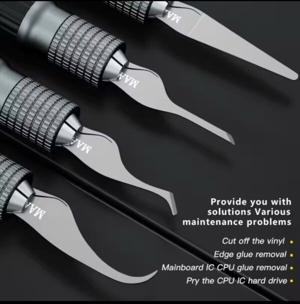 Multifunctional MaAnt Blade Glue Remover Knife IC Chip Phone NAND Hard Drive Pry Handle Edge BladeRepair Tools MY-102