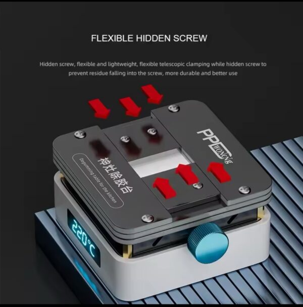 PPD CPU Heating Platform For Mobile Phone PCB Motherboard Chip CPU Heating Glue Removal Solder Removal BGA Reball AS MaAnt