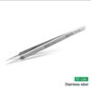 img_1926 Relife RT-14A Precision Tweezers Straight Tip Phone CPU IC Repair Clips Hand Tool Mobile Phone Repair Tweezers