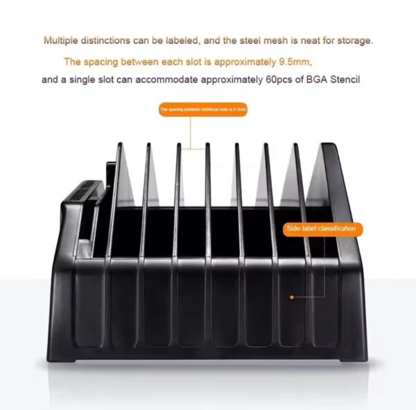 YCS-W08 Bga Reballing Stencil Storage Box