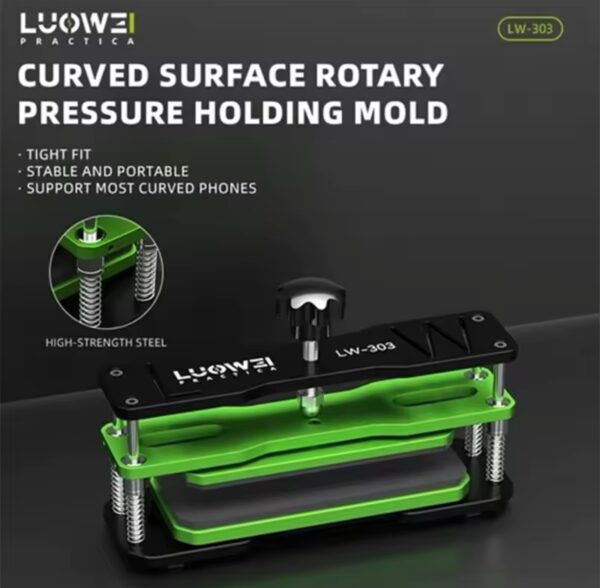 Luowei LW-303 Universal Rotary Pressure Holding Mold Fixed Fixture Display LCD Rear Cover Remove Rotary Clamping Fixing Tool