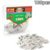 Alice Metal Opener Pick 0.3mm Thin Durable Silver Color Professional tools