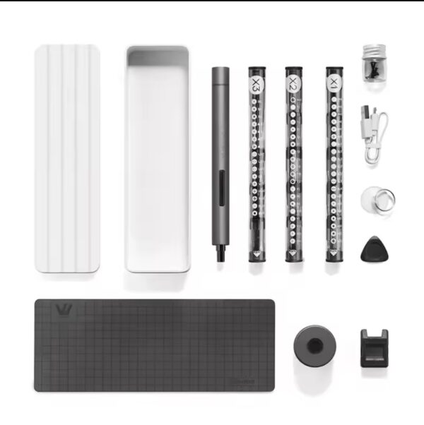 Wowstick 1F Pro 1f+ Electric Screwdriver with 56pcs Bits  Precision Cordless Rechargeable Driver Power Screw with LED Light