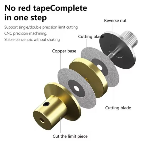 Two Way Limit Cutting Head Phone Screen Corner Breaking Auxiliary Separation for iphone Samsung OCA Glass Separation Tool