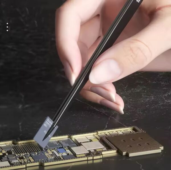 MECHANIC KS-11 Hand-polished jumper tweezers non-magnetic super sharp PCB board BGA solder pliers tweezers Phone Repair tool