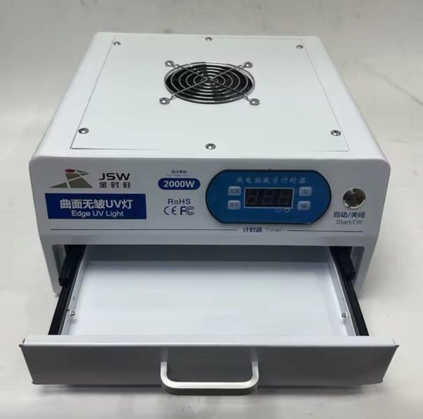 220V 110V Drawer LED UV Curing Light Lamp Box 2000W With Timer for Mobile Phone Curved Screen LCD OCA Glue Circuit Board