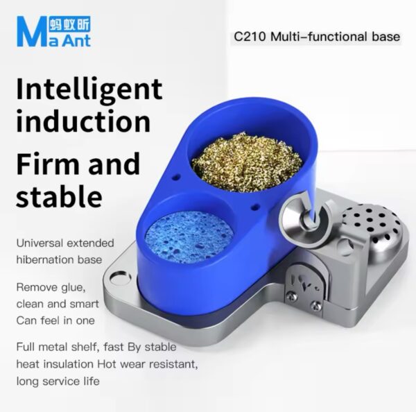 MaAnt C210/C115 Multi-Functional Base/Intelligent Induction Firm And Stable/Soldeirng station handle holder