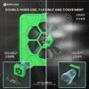 MIJING FS-11 Fan with Dual UV Curing Lamp Honeycomb Cooling&Solidification High Power Efficient Maintenance Suction Exhaust Tool