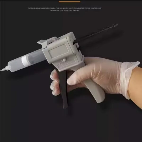 30ml UV Glue Gun For Cold Press AB Epoxy Applicator Adhesive Dispenser Tool