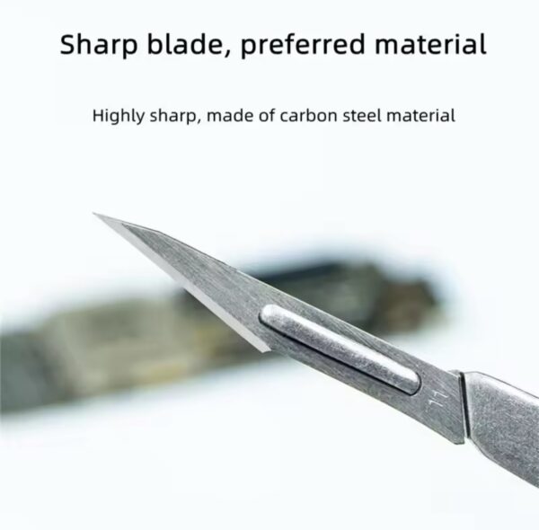 img_2440 YCS 11no 100Pcs Carbon Blades Stainless Steel for Mobile Phones Engraving Disassembly Repair Hand Tool Set