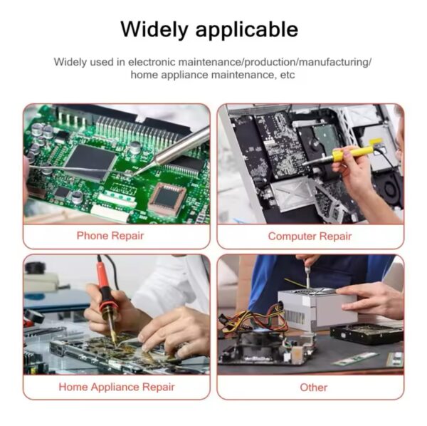 YCS 0.6mm Solder Wire No-clean BGA Soldering Wire High Purity Tin Wire 50g for Mobile Phone Motherboard Welding Equipment Tools