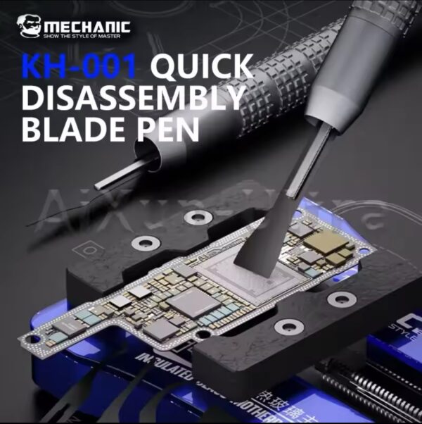 Mechanic KH-001 Quick Release Knife Phone CPU NAND Glue Removal Blade Motherboard BGA Chip Scraper Pry Knife Chip Disassembly