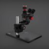 YCS 7050X Trinocular Stereo Microscope Industrial Grade Continuous 7-50X Zoom for Phone PCB BGA Repair Precision Work Tools