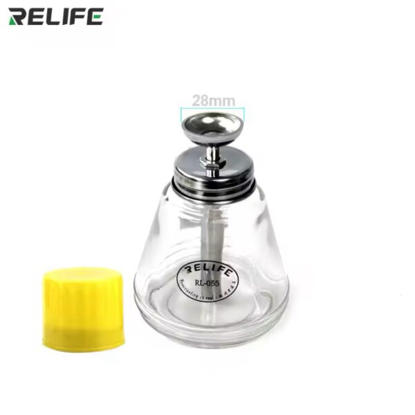 RELIFE RL-055 Glass Bottle Solvent Metal Suction Pipe Pressing Type Automatic Water Bottle Press Type Liquid Bottle