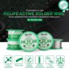 RELIFE RL-442 Solder Wire 0.4mm  Medium Temperature Low Melting Point Soldering led 80g