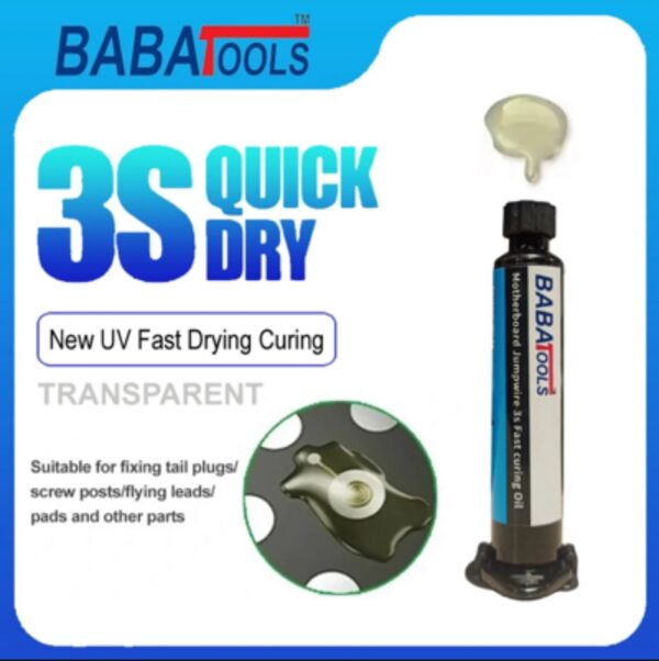 BABA Motherboard JumpWire 3s Fast UV Curing Oil Transparent 10cc
