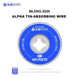 MiJing AR-2020 Desoldering Wick Tin-Absorbing Wire for Mobile Motherboard SMD Welding Chips Cleaning Repair Tool