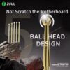 2UUL SC96 5 Bars/Pack Gold Plated Tin Dragging Needle Head without Handle Quick Tin Suction FPC Connector Reballing Solder Bar
