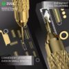 2UUL SC96 5 Bars/Pack Gold Plated Tin Dragging Needle Head without Handle Quick Tin Suction FPC Connector Reballing Solder Bar
