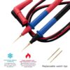 1000V 20A Extra sharp Silicone Universal Multimeter Test Leads Replaceable Multimeter Probe Test Wire Probe With 4Pcs probe tips